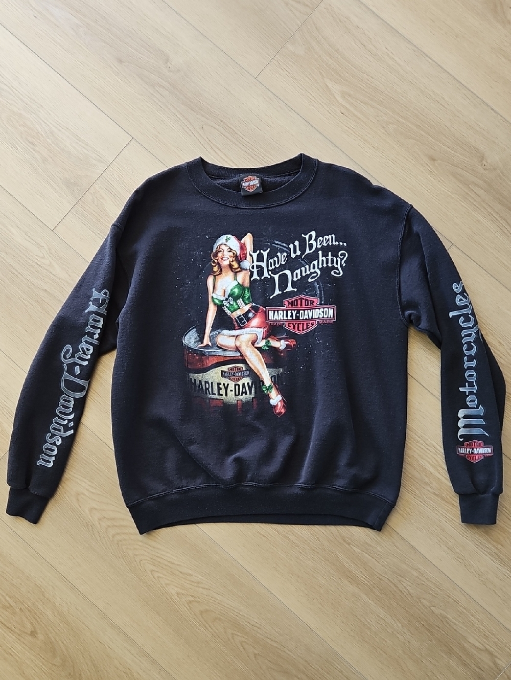 Harley Davidson Christmas Crewneck